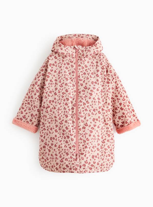 Leopard Print Robe Coat 3-6 years